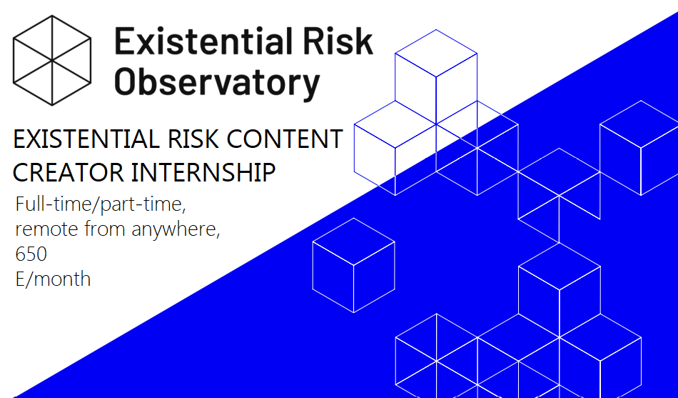 Betald praktik hos EXISTENTIAL RISK OBSERVATORY