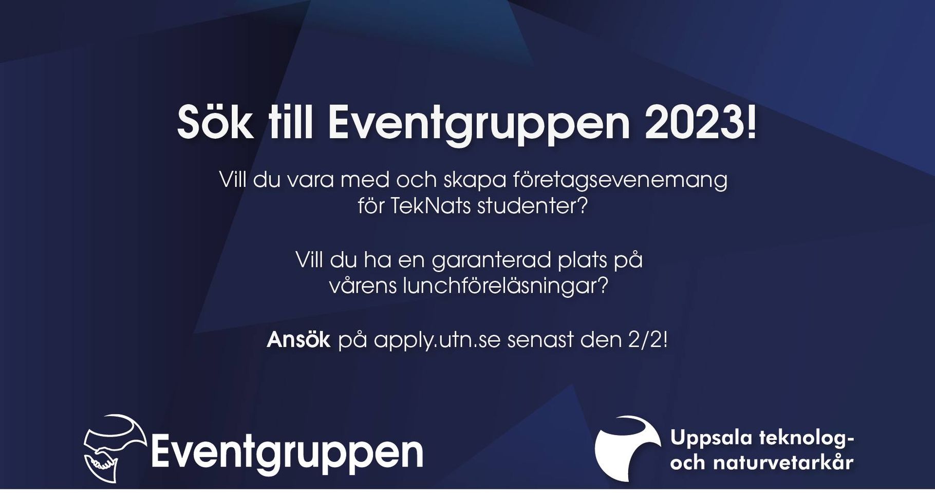 Eventgruppen söker medlemmar!